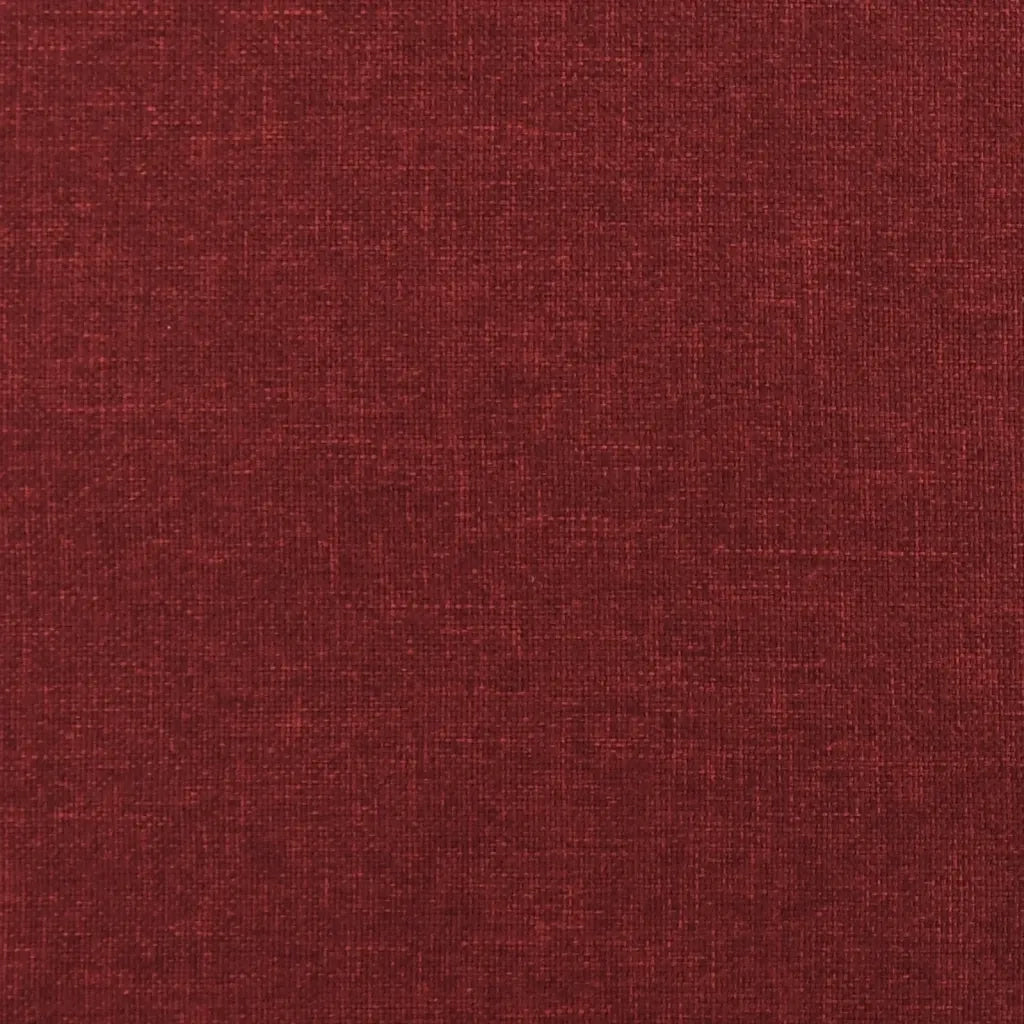 Sgabello Rosso Vino 45x29,5x35 cm in Tessuto e Similpelle 341523