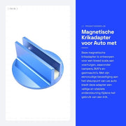 Adattatore magnetico per auto con applicazione universale
