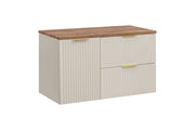 Set mobili bagno 100 cm con piano Adel Cashmere 100 cm