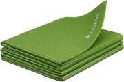 Mat yoga portatile - 4 mm spessore - Mat fitness antiscivolo per yoga, pilates e fitness - Adatto per interni ed esterni