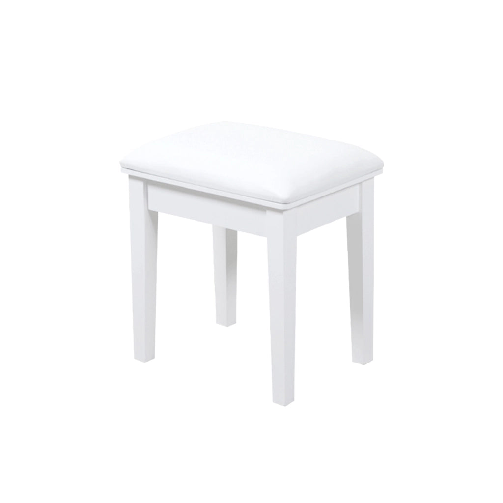 Sgabello trucco imbottito - Zephmum- Spugna elastica alta