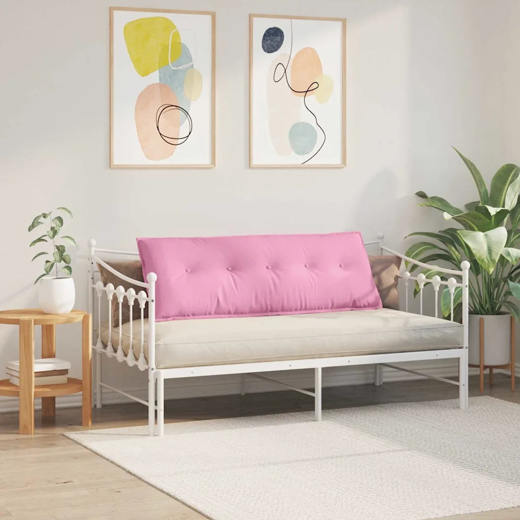 Cuscino per Schiena | Cuscino dorsale Rosa 140 x 19 x 50 cm Tessuto
