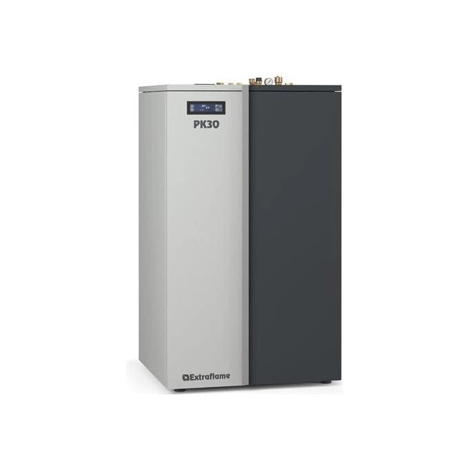 Extraflame PK 30 Caldaia a Pellet 30kW Serbatoio da 75Kg Controllo Wi-Fi
