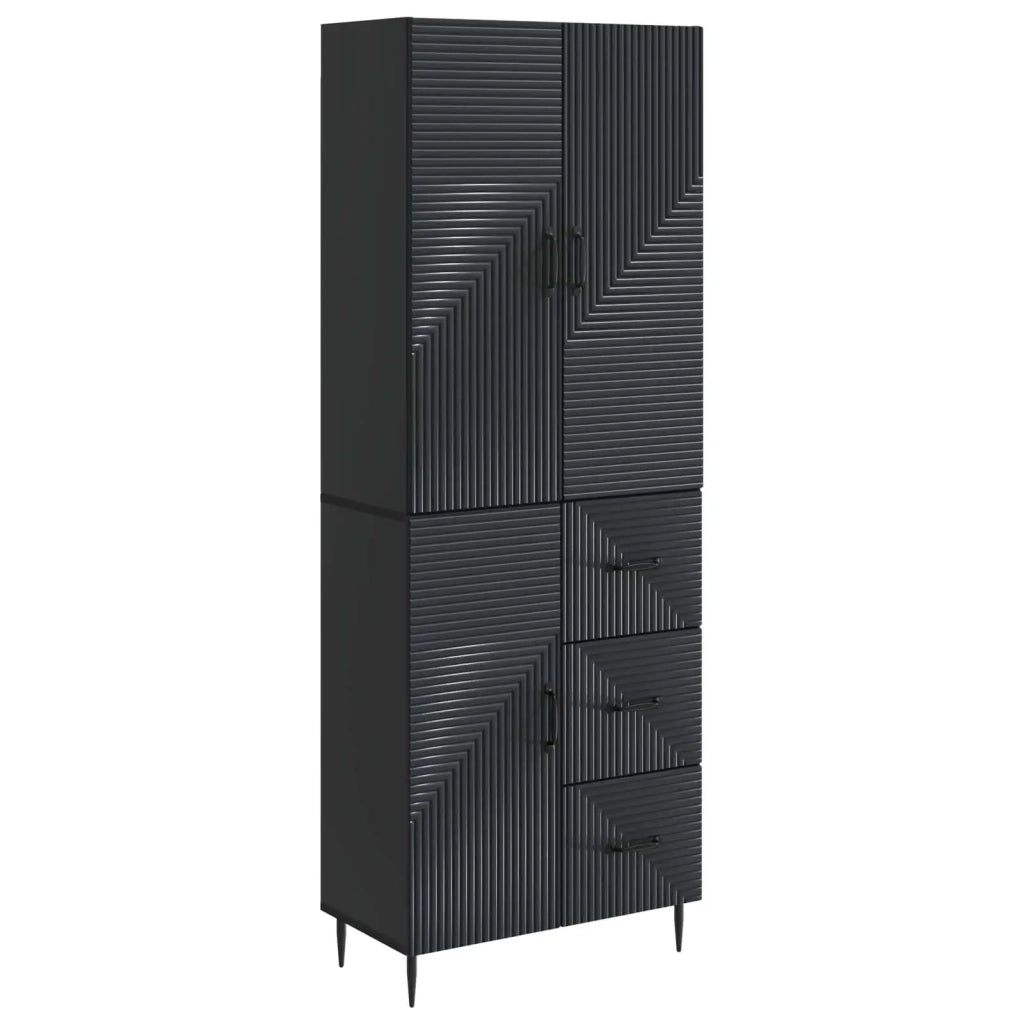 Set di armadi 2 pz Nero Legno ingegnerizzato 3416656