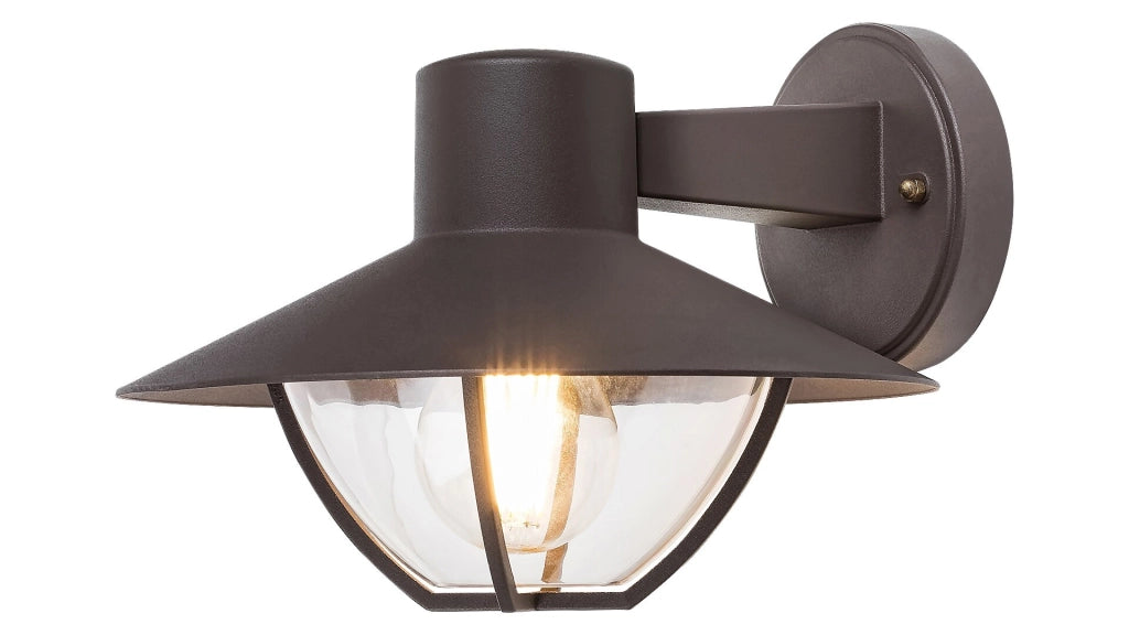 Applique esterna Almada E27 1 luce bronzo IP44 Rabalux