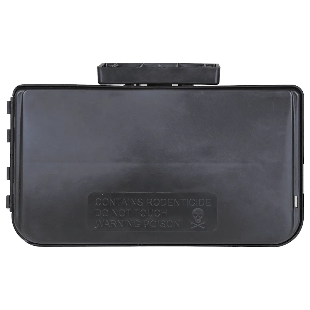Trappole per Topi 4 pz Nere 22x12,5x7,5 cm 4106484