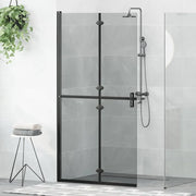 Parete doccia walk-in Nero 100 x 6,5 x 190 cm 42017966