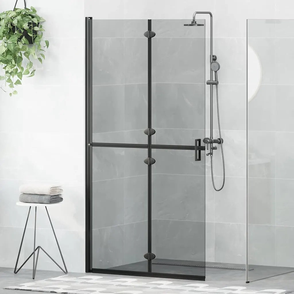 Parete doccia walk-in Nero 100 x 6,5 x 190 cm 42017966