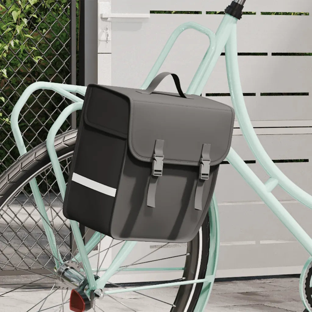 Borsa Singola Bicicletta Impermeabile per Portapacchi 21 L Nero CFW9197829