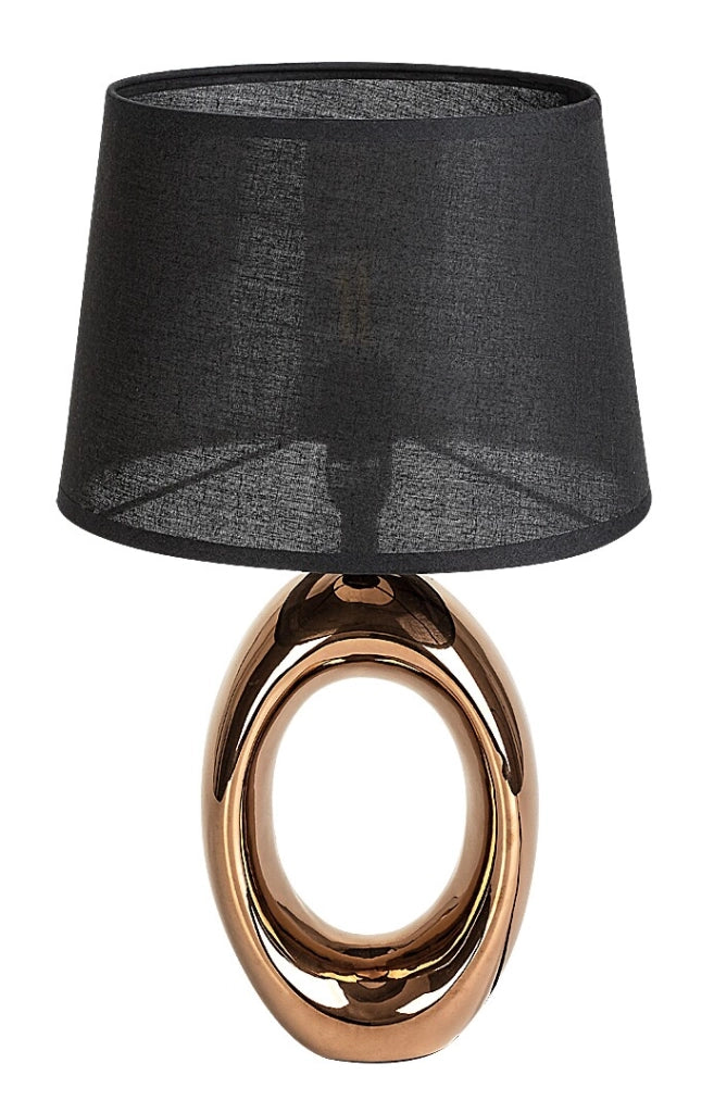 Lampada da tavolo Dalora 1xE14 marrone nero Rabalux