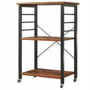 Armadio mobile, marrone 60x40x89 cm