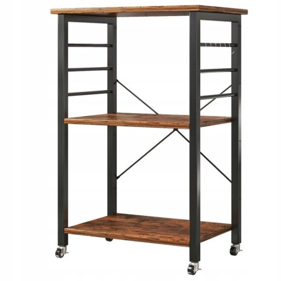 Armadio mobile, marrone 60x40x89 cm