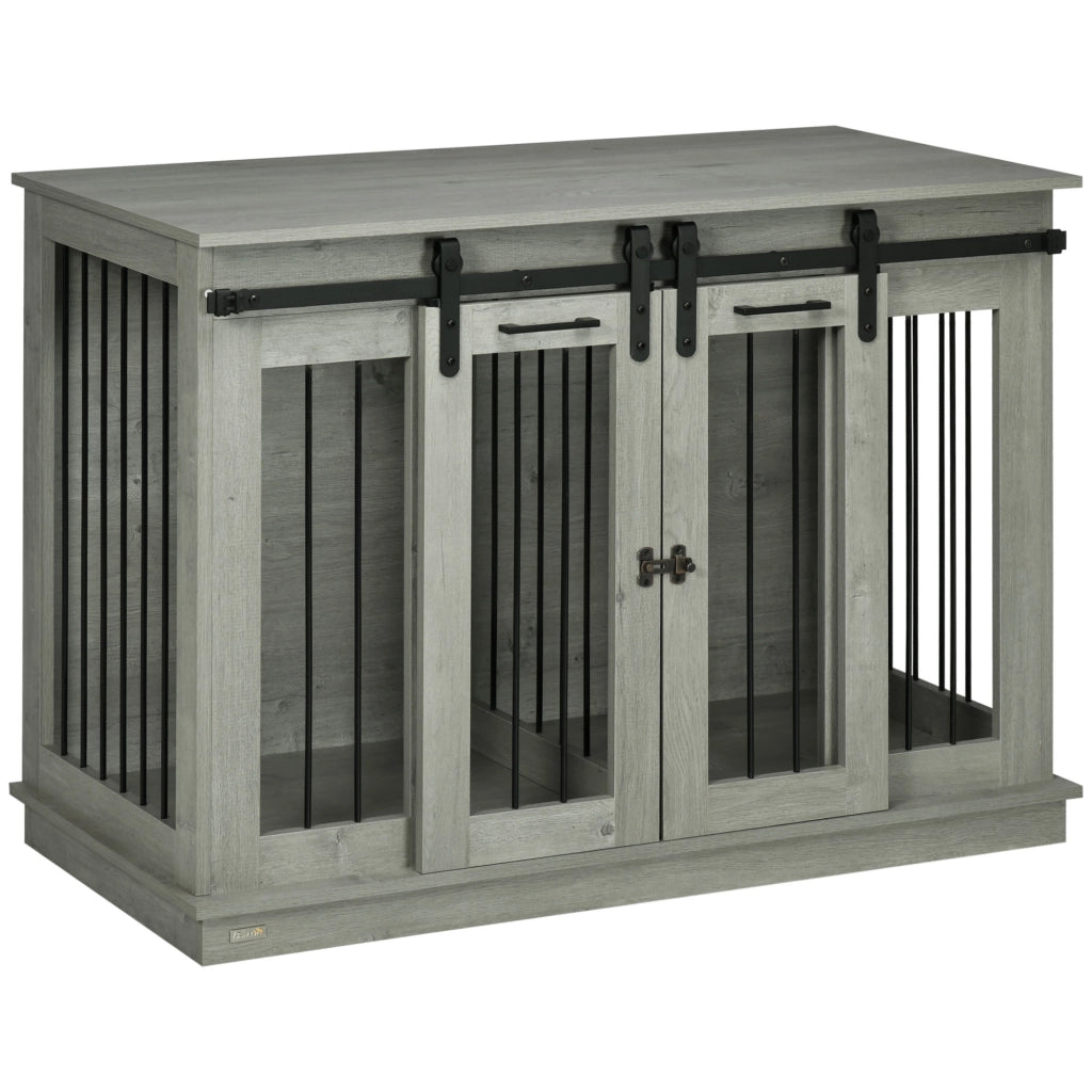 Gabbia per Cani ¨C Minimal ¨C Grigio 2 Porte