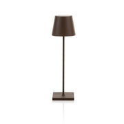 Lampada da tavolo ricaricabile OSCAR corten