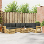 Set divani Legno di Acacia Massello 3392362