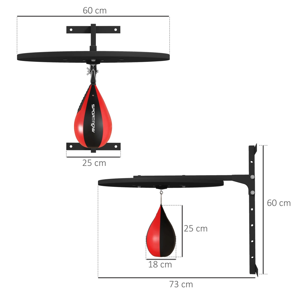 Sacco da boxe con supporto a muro ¨C Minimal ¨C regolabile 360¡ã