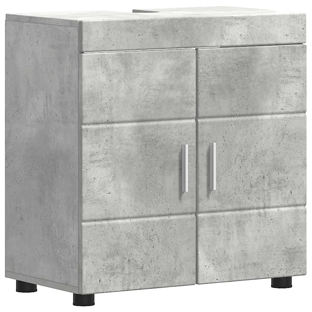 Set di mobili per il bagno TULUM 4 pcs Grigio cemento 3398047