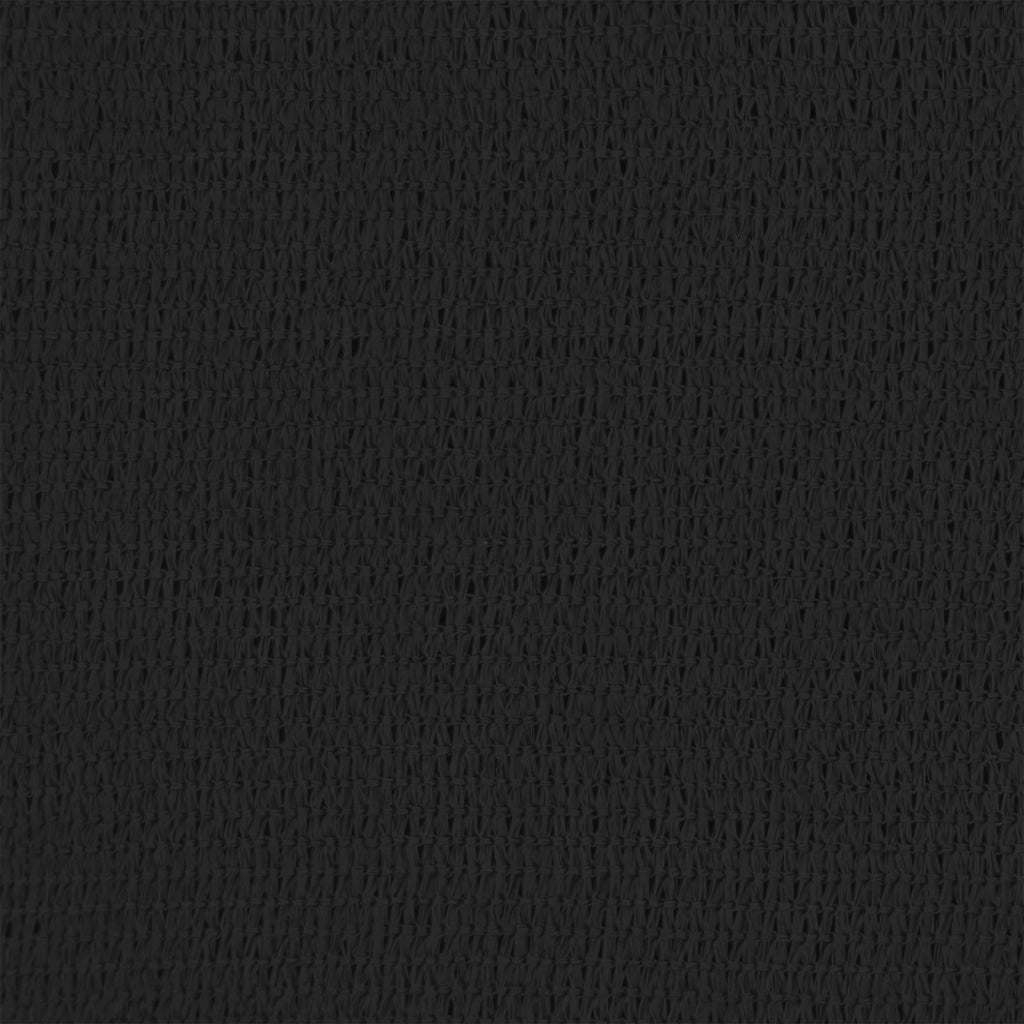 Schermo da balcone Nero 90 x 1200 cm HDPE e alluminio 4003052