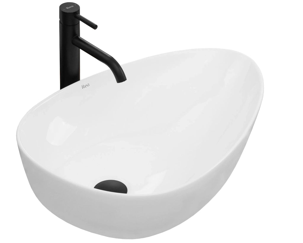 Lavabo Da Appoggio Rea Greta 55
