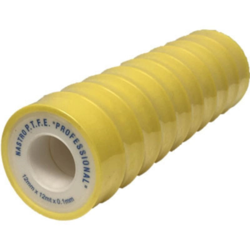 NASTRO TEFLON 'PROFESSIONALE' 1/2 15 x 1/2 - 12 - 10 pezzi