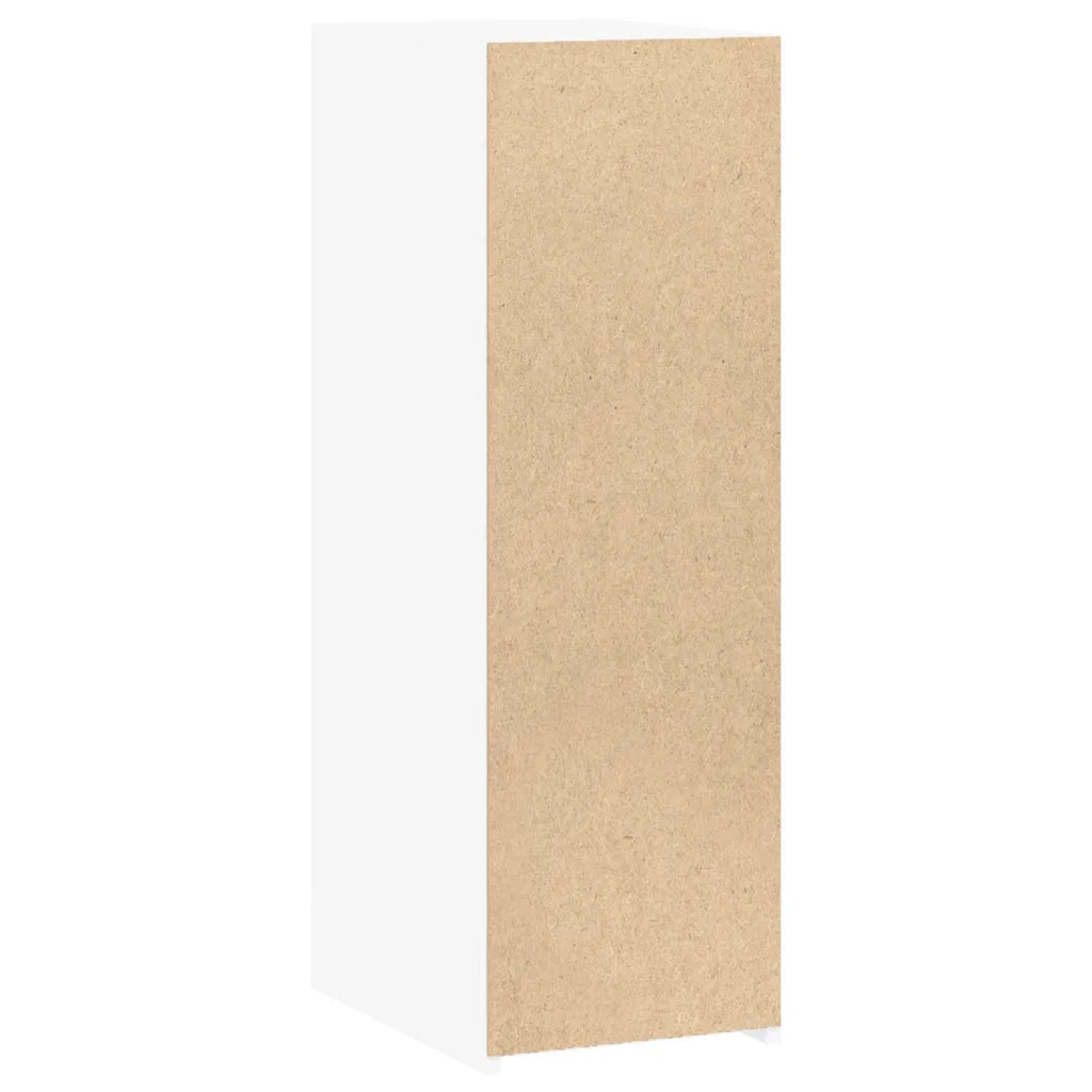 Credenza Bianca 30x41x93 cm in Legno Multistrato 846341