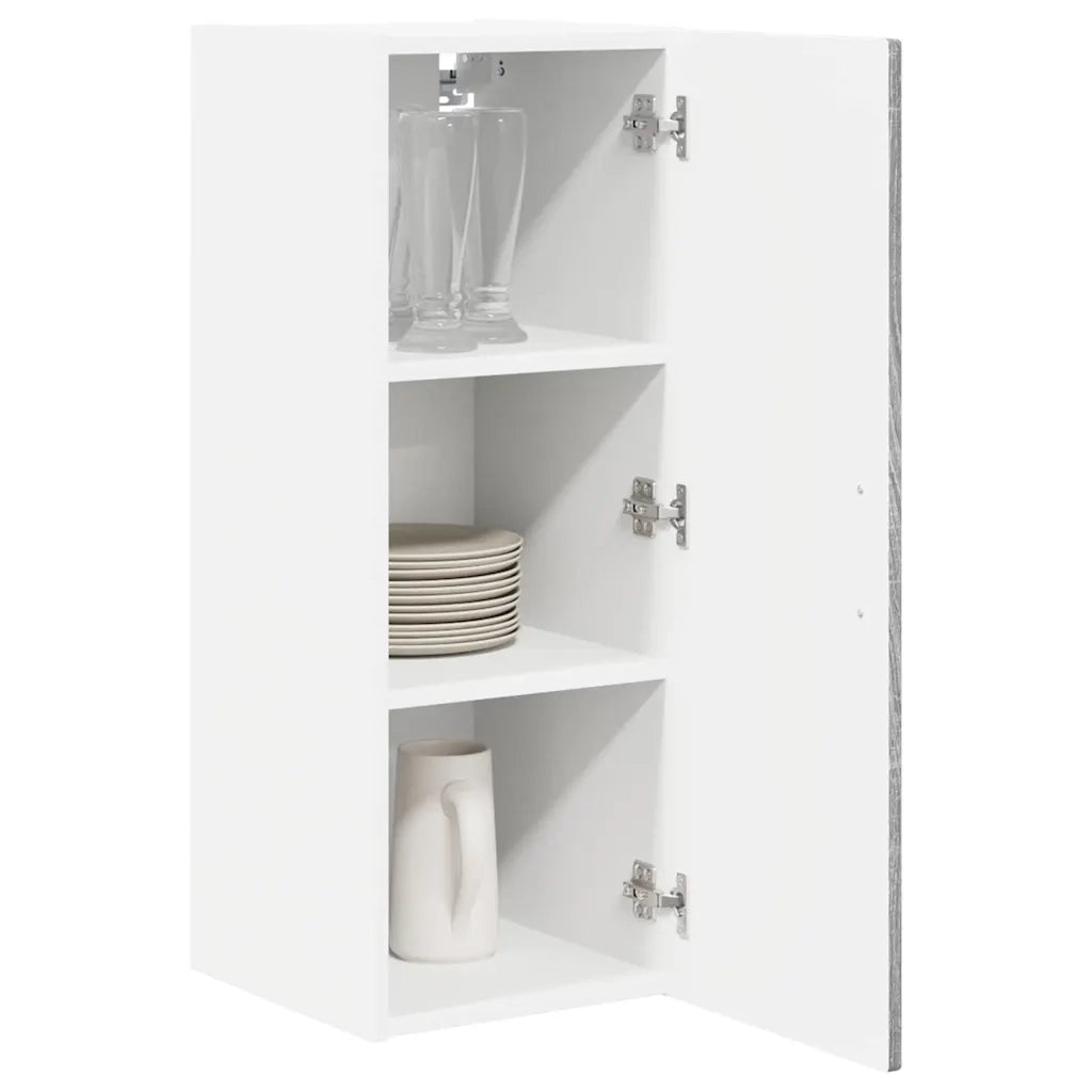 Pensile da cucina | Armadietto a muro PORTO Grigio Sonoma 30 x 31 x 80 cm