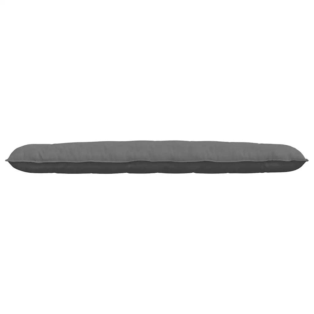 Cuscino per Schiena | Cuscino dorsale Grigio scuro 200 x 50 cm