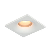 Faretto incasso quadrato bianco IP44 GU10 8,5cm Italux