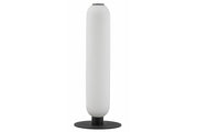 Lampada tavolo moderna lunga bianco/nero LED 8W Reality