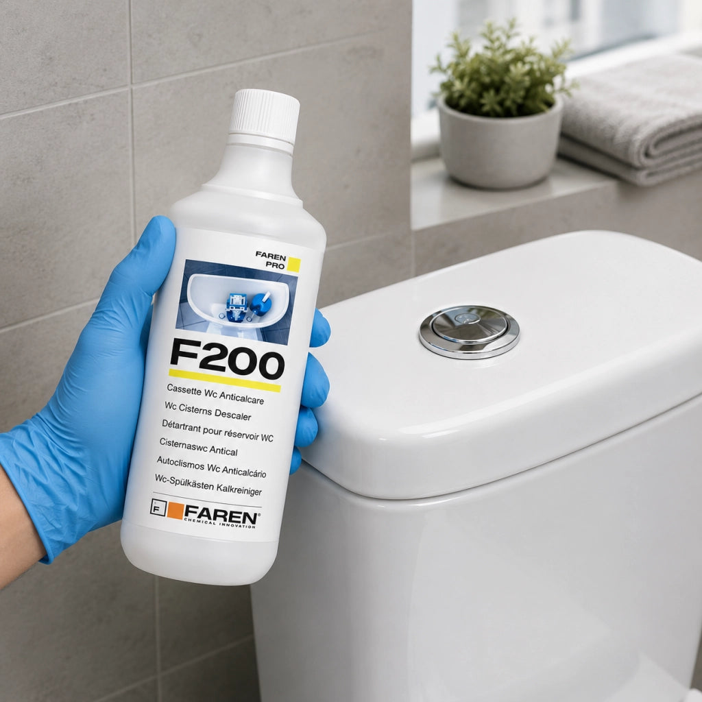 Faren f200 disincrostante anticalcare per cassette wc 1 lt 3 pezzi