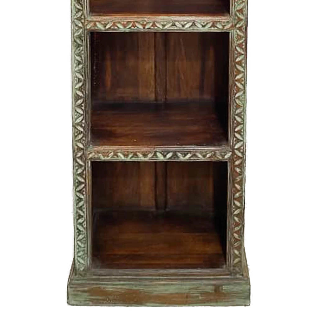 Libreria in legno artigianale, 51x35x183h cm
