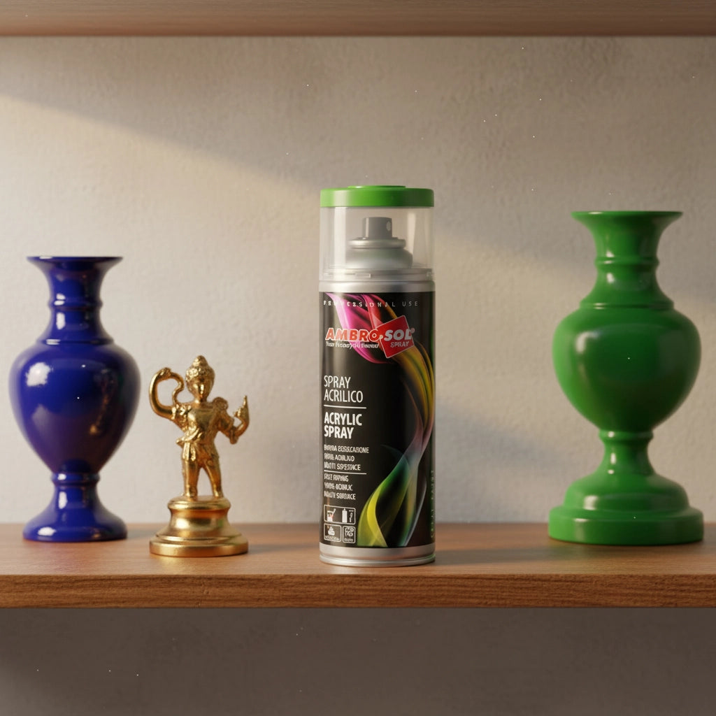 Smalto acrilico multiuso ral 1018 giallo zinco spray 400 ml