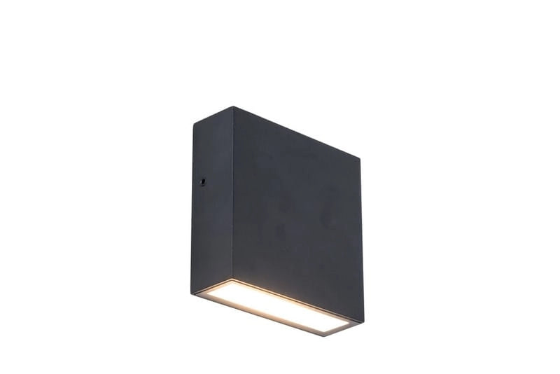Applique esterna LED GEMINI XF Lutec nera 9,2W 3000K
