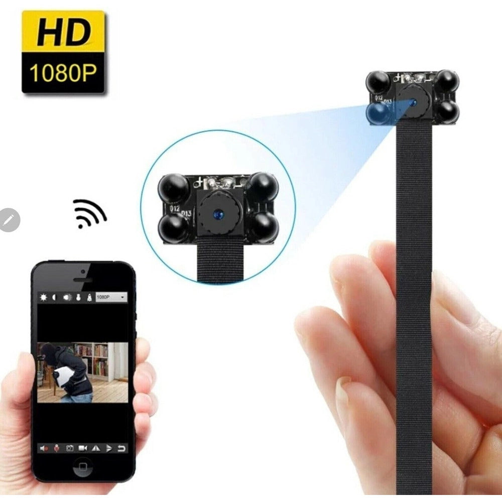 Trade Shop - Mini Micro Camera Audio Video Full Hd App Ip Nascosta Microcam Cmos Wifi -