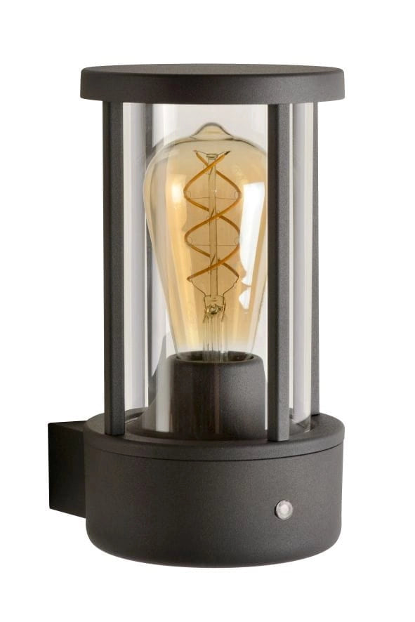 Applique esterna Lucide LORI E27 15W crepuscolare IP44