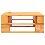 Ottomana da Giardino Pallet in Legno ambra 45764