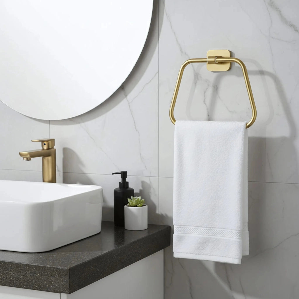 Portasciugamano Da Bagno 5910 Nico Brush Gold