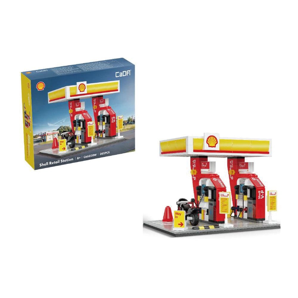 Cada - Shell Retail Station Mini - 305 pz.