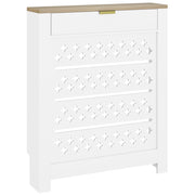 Copriradiatore con mobiletto e ripiano ¨C Minimal ¨C 78x19x95.5 bianco