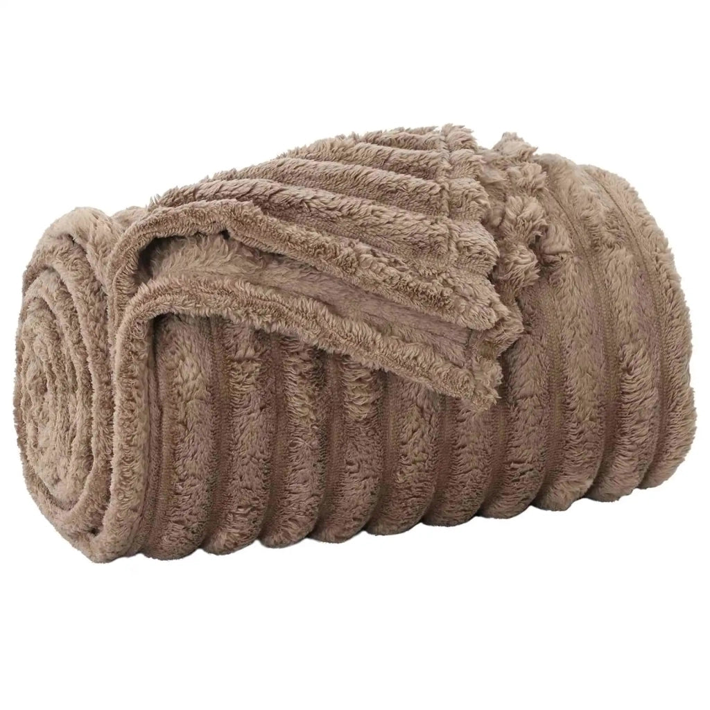 Coperta Cammello 150 x 130 cm Panno