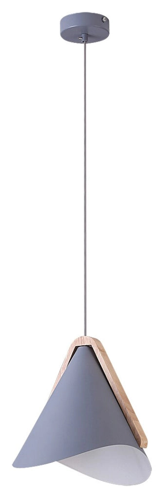 Lampada a sospensione Rabalux Neva grigia E27 120 cm