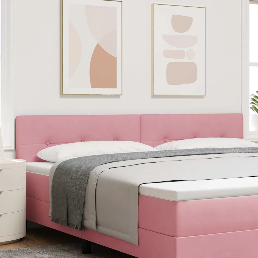 Testiera | Testata Rosa 200 cm Velluto