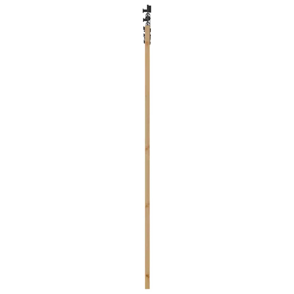 Porta scorrevole Naturale e Nero 86 x 211 cm 3445520
