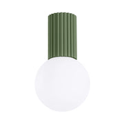 Lampada da soffitto HALO verde oliva IP44
