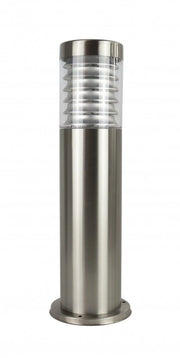 Paletto giardino inox argento 50cm E27 IP44 SU-MA