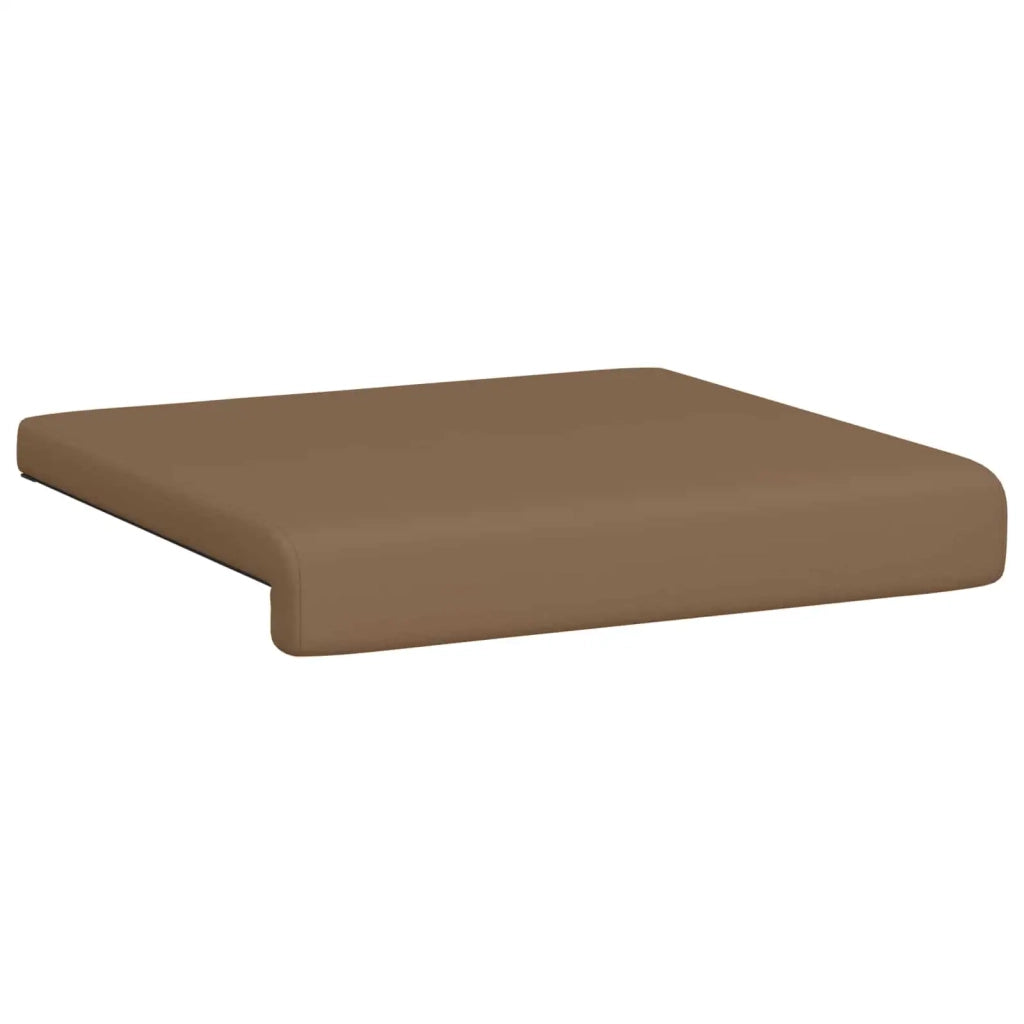Cuscino per panchina 4 pcs Similpelle Cappuccino 42043116