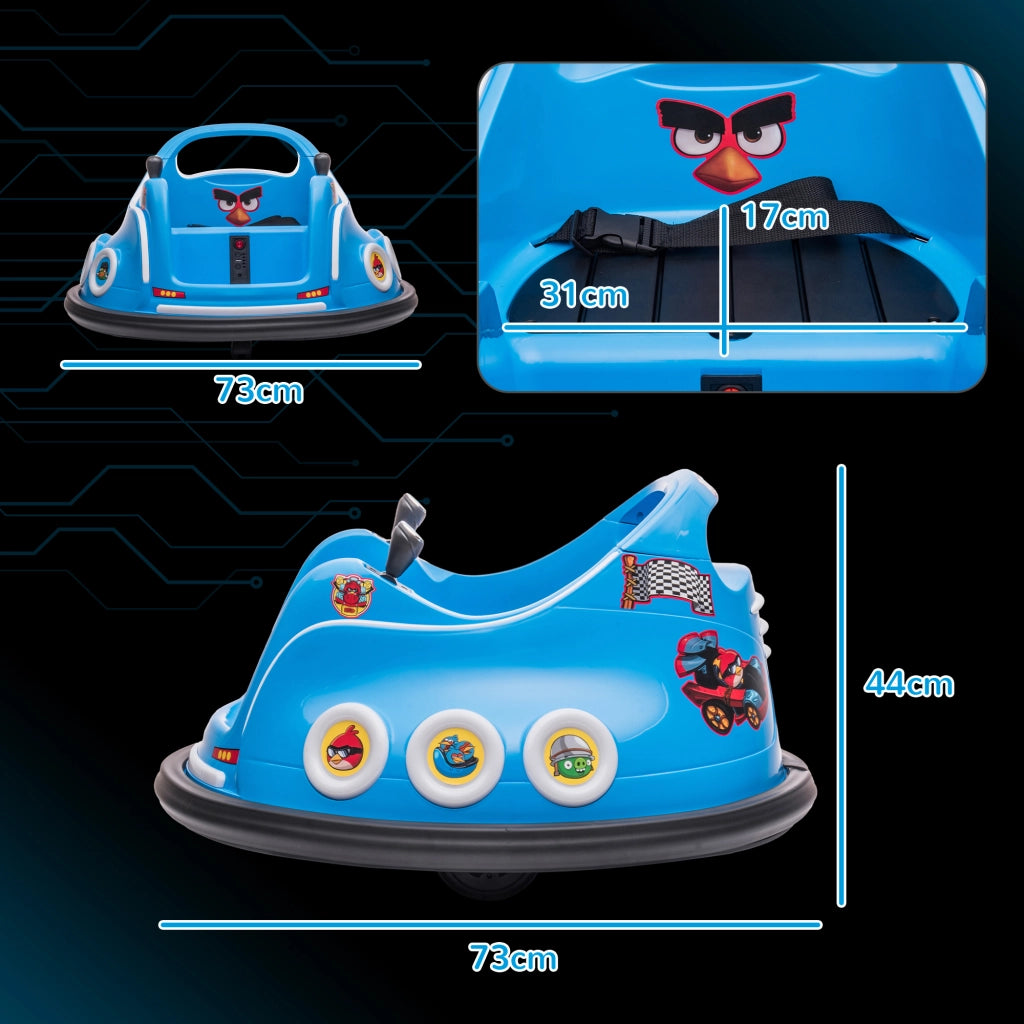 Auto elettrica per bambini ¨C Minimal ¨C blu 73x73x44 cm