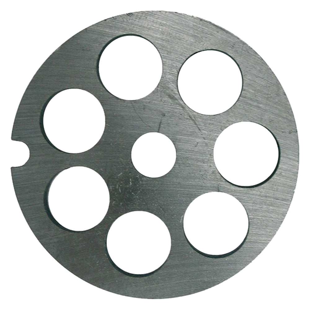 PIASTRA PER TRITACARNE Per n.5 - 5 fori da 16 mm.  - REBER