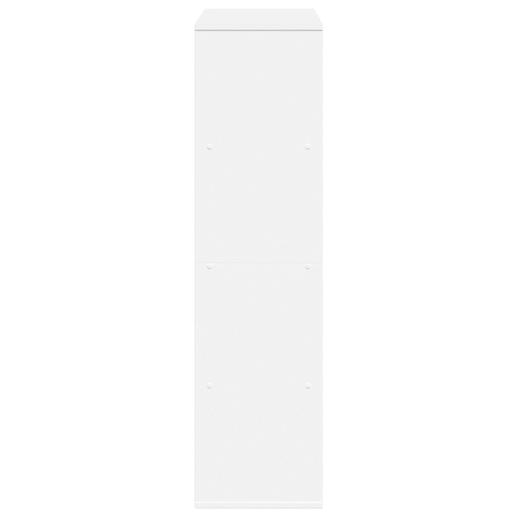 Divisorio Stanza | Paravento | Divisorio Ambienti Bianco 100x33x125,5 cm in Truciolato