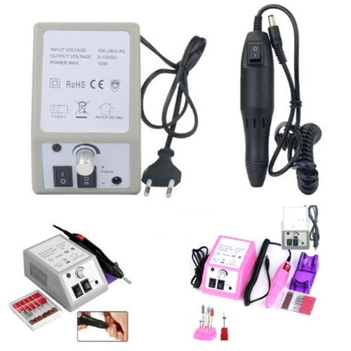 FRESA PROFESSIONALE UNGHIE ELETTRICA 12W MANICURE PEDICURE 1 JACK NAIL TE-B0304